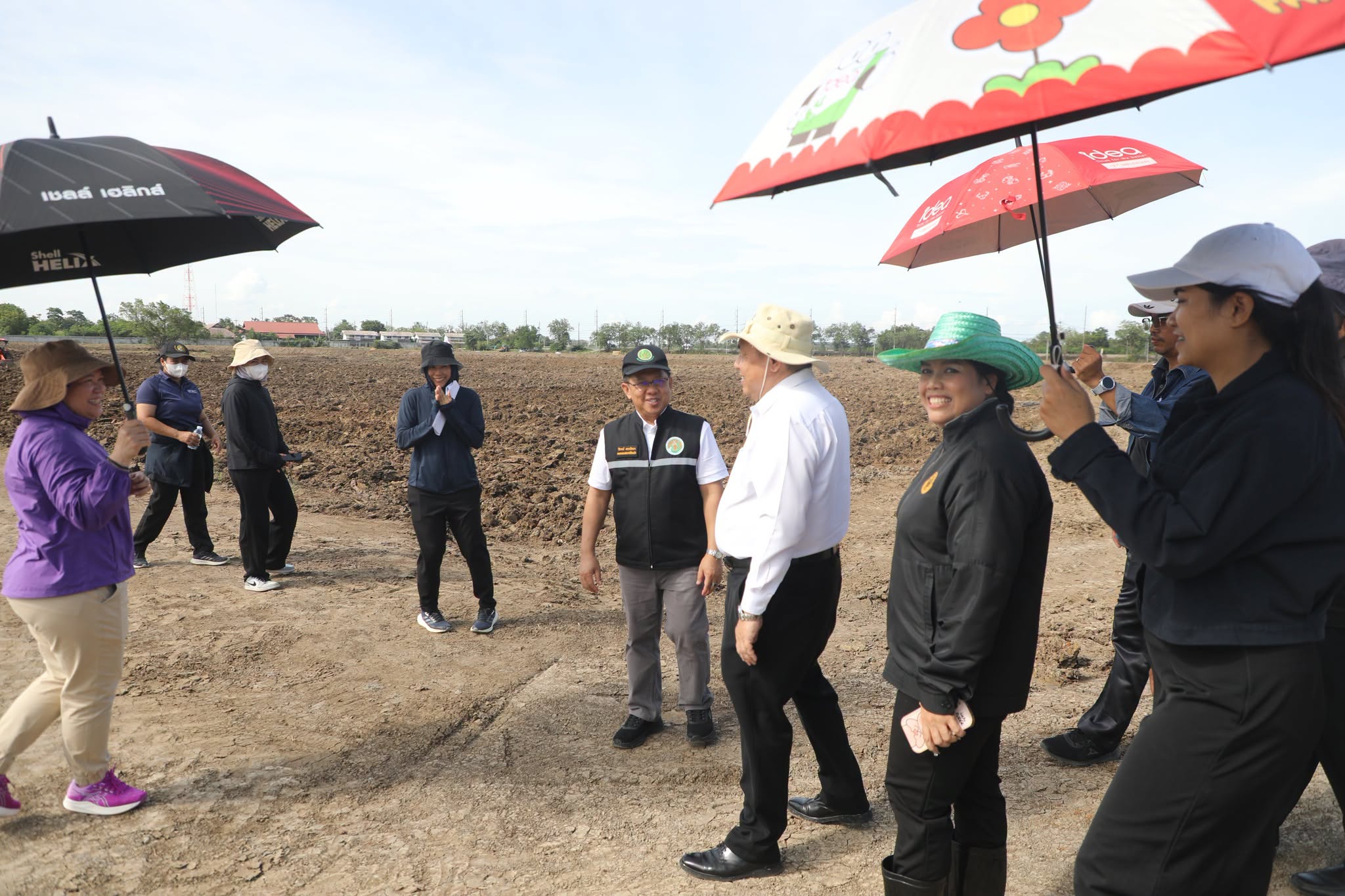 title - ส.ป.ก. ลงพื้นที่ตรวจความพร้อม เตรียมจัดงานจิตอาสาพัฒนาด้านการเกษตร ณ ศูนย์ศิลปาชีพบางไทร